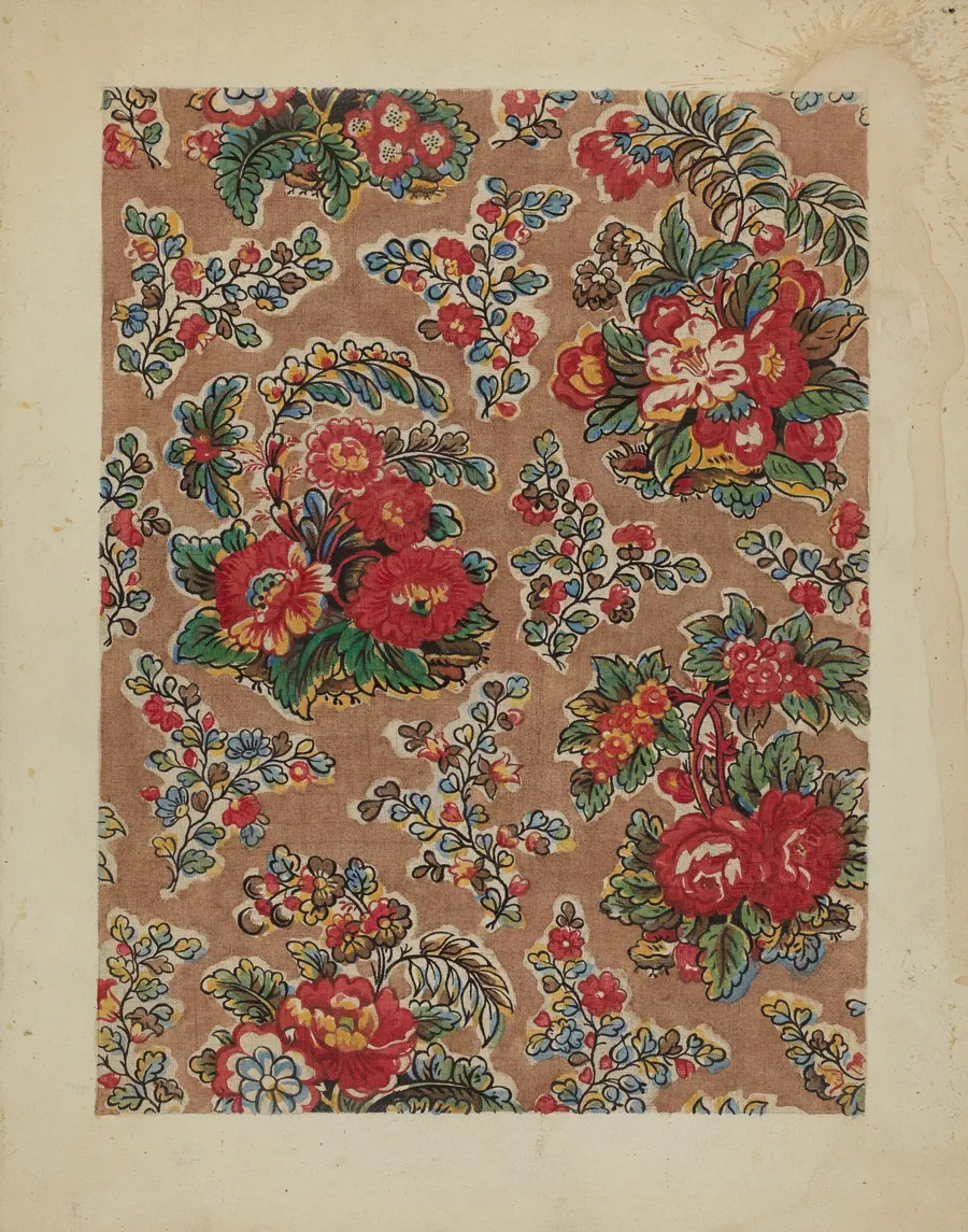 Patchwork Bedspread by Frances Lichten
