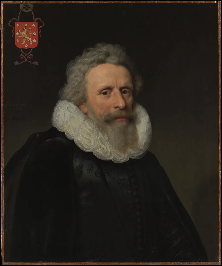Jacob van Dalen (1570–1644), Called Vallensis by Michiel Jansz. van Mierevelt
