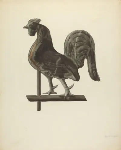 Weather Vane Finial