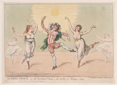 Modern Grace; - or the Operatical Finale to the Ballet of Alonzo e Caro