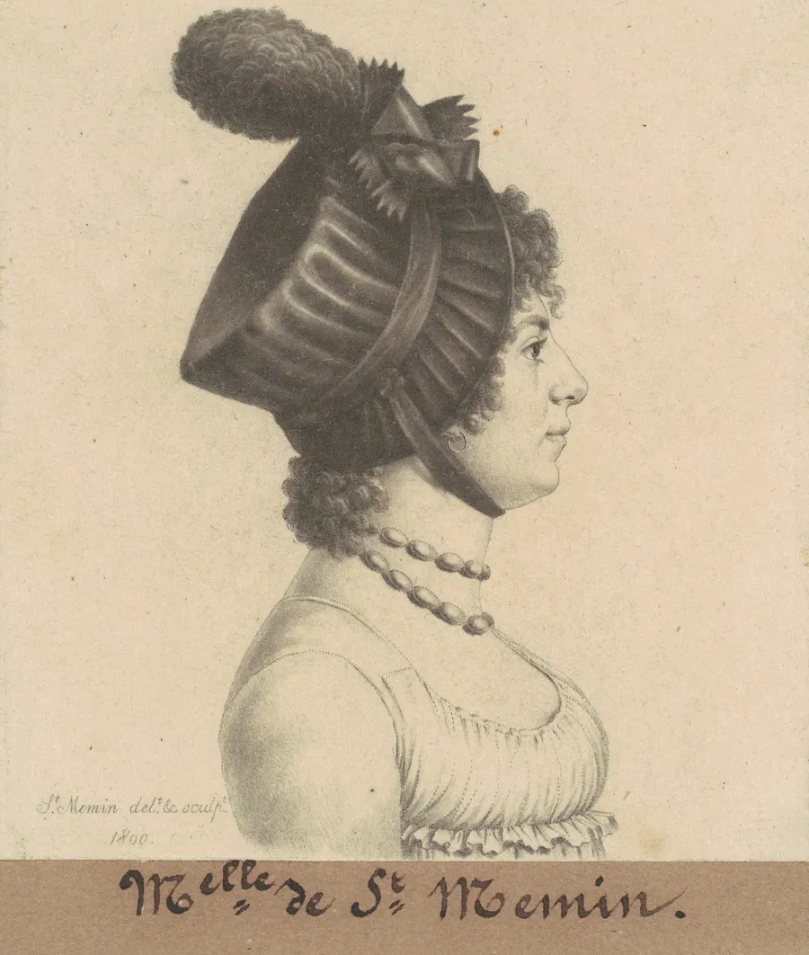 Étiennette-Charlotte-Adélaïde Févret de Saint-Mémin by Charles B. J. Févret de Saint-Mémin