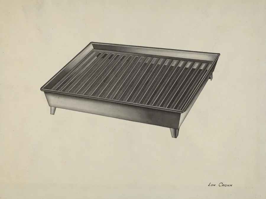 Shaker Dish Drainer by Lon Cronk