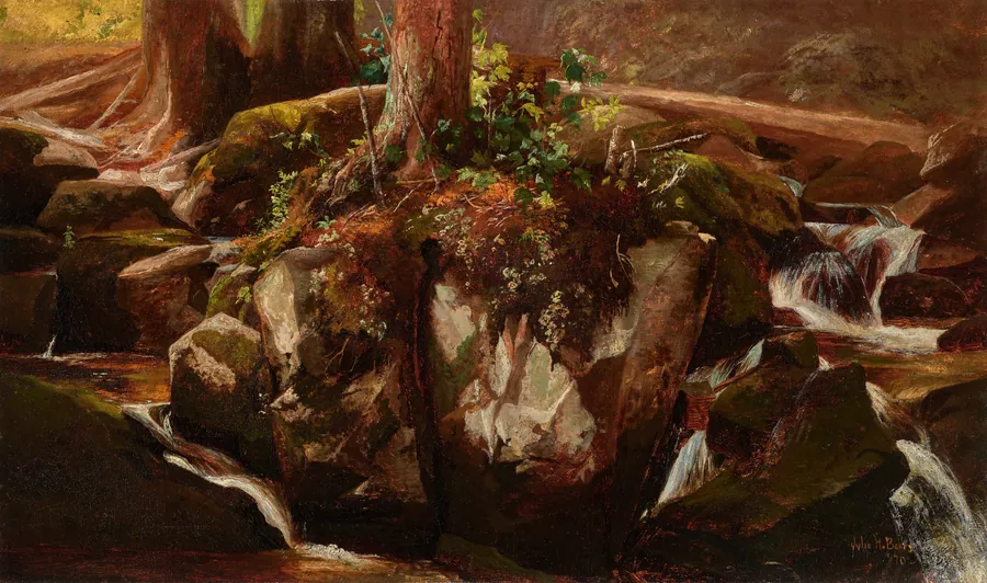 A Mountain Stream by Julie H. Beers