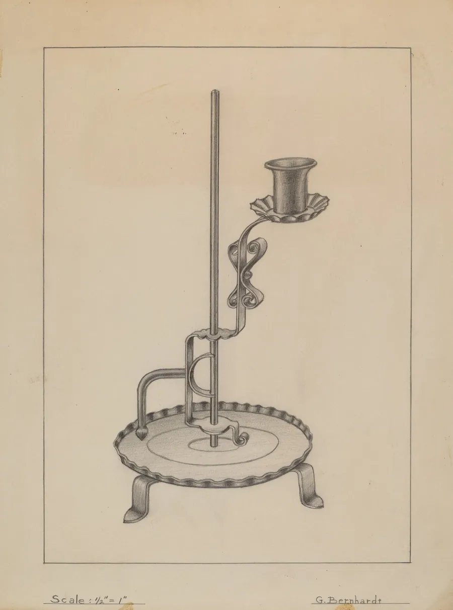 Candle Holder by Gerald Bernhardt