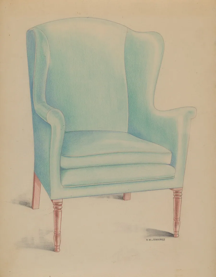 Duncan Phyfe Chair by Walter W. Jennings