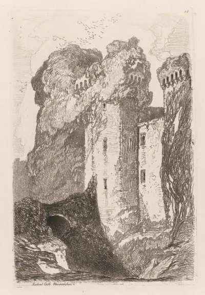 Liber Studiorium: Ragland Castle, Monmouhshire