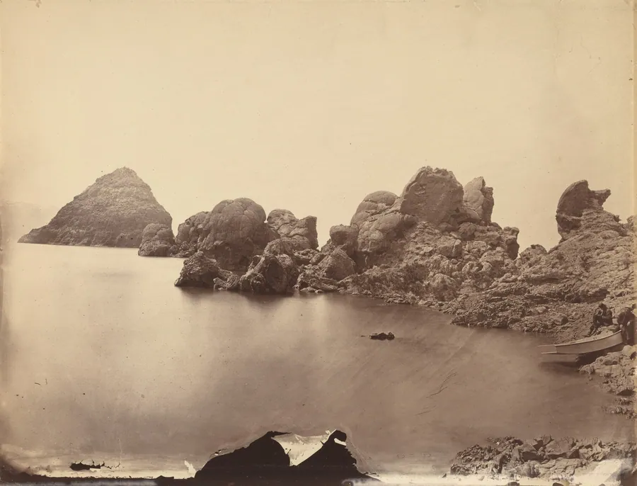 Tufa Domes, Pyramid Lake, Nevada by Timothy H. O'Sullivan