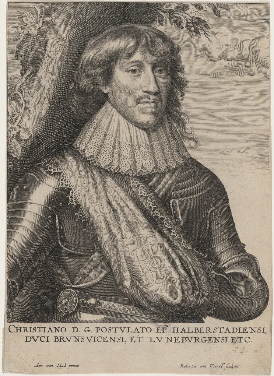 Christian, Duke of Brunswick by Robert van Voerst