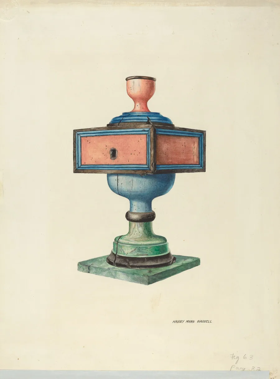 Candlestick (Ecclesiastical) by Harry Mann Waddell