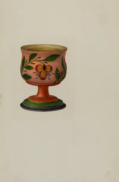 Pa. German Salt Cup