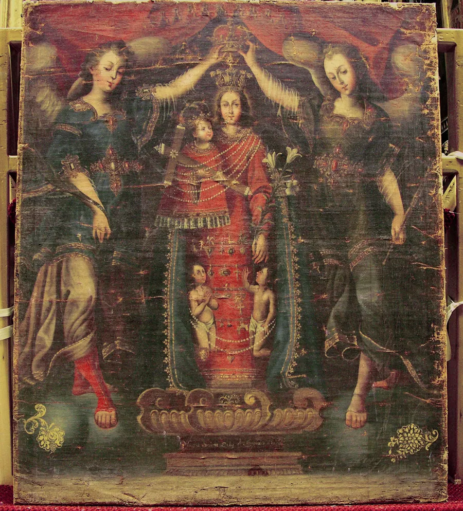 Nuestra Señora de los Desamparados (Our Lady of the Forsaken) by Spanish Painter