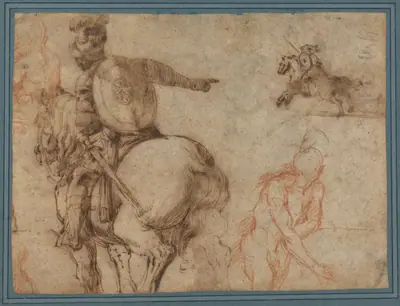 A Soldier on Horseback and Other Studies