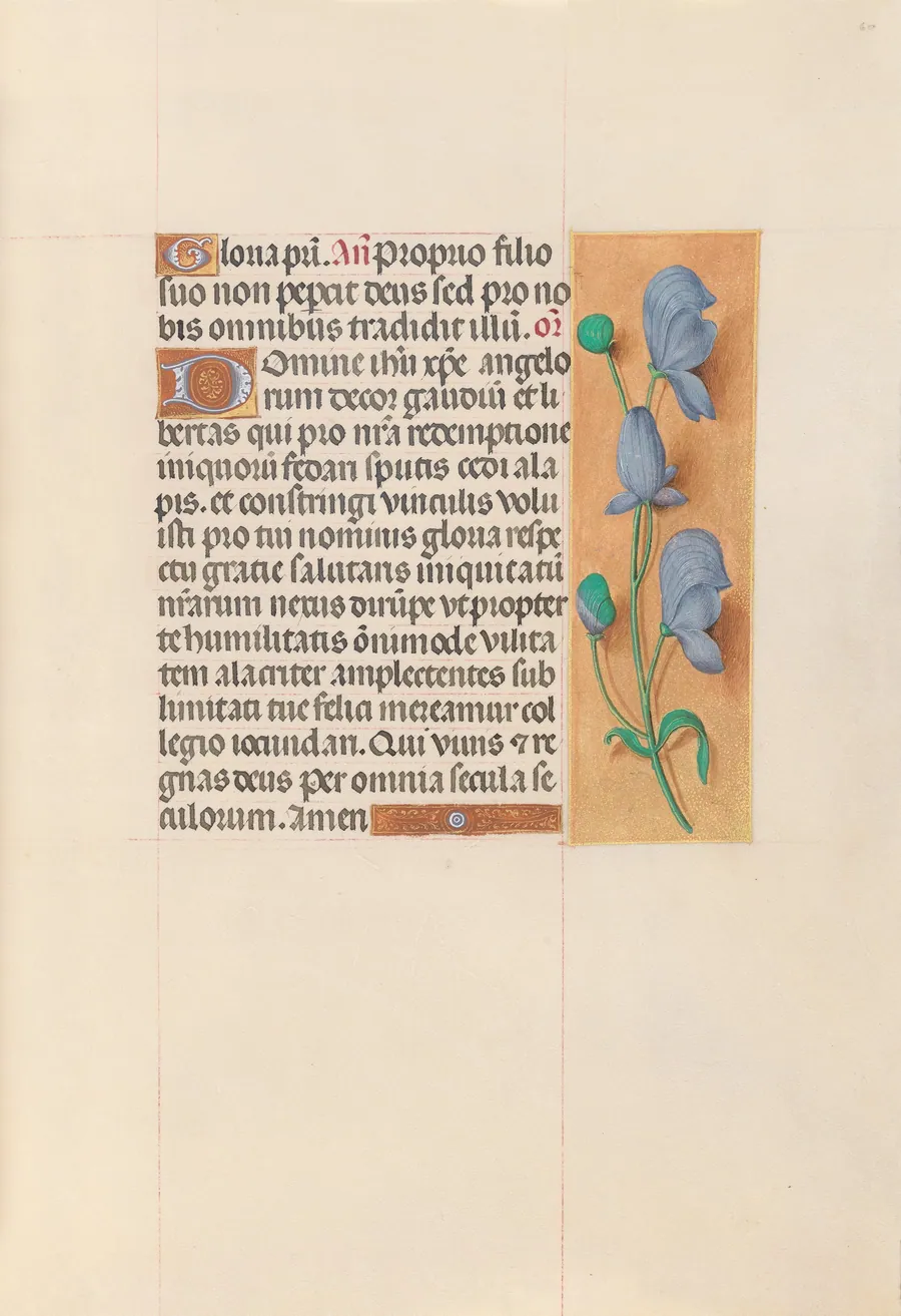 Hours of Queen Isabella the Catholic, Queen of Spain:  Fol. 60r by Master of the First Prayerbook of Maximillian