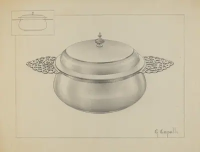 Silver Porringer