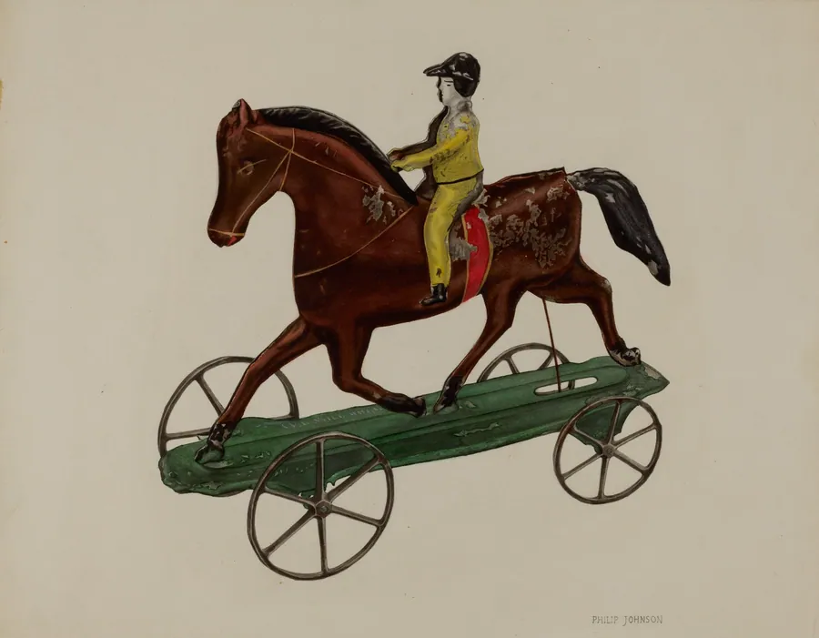 Horse and Rider by Philip Johnson