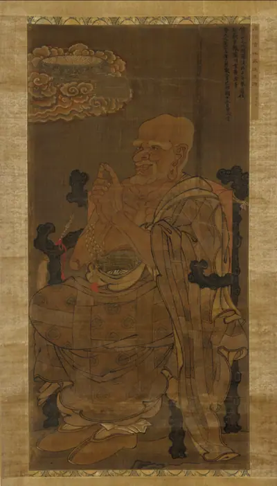 The great luohan, the venerable seventeenth 大阿羅漢尊者像