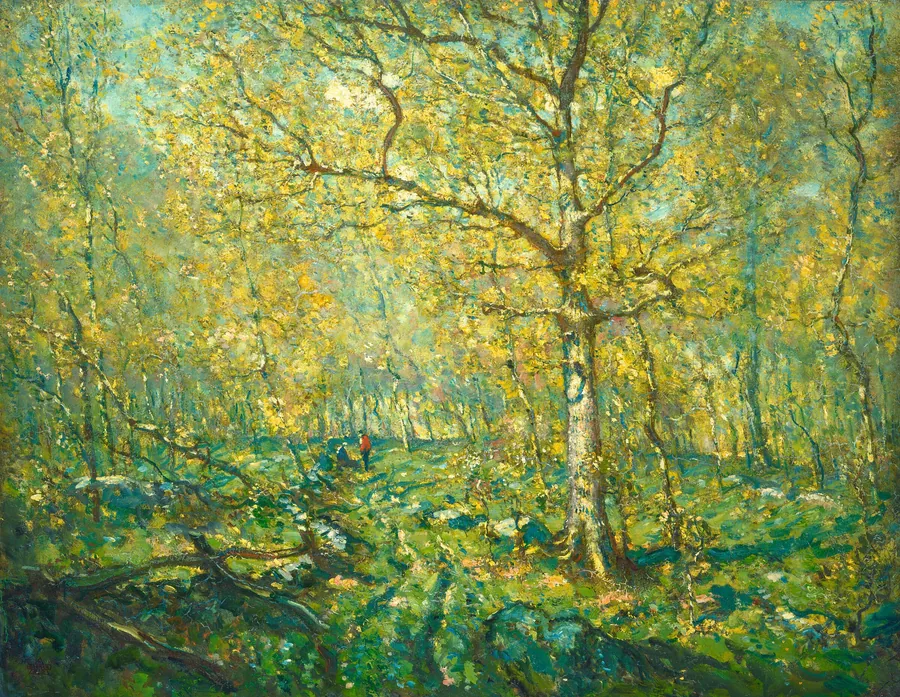 Spring Woods by Henry Ward Ranger