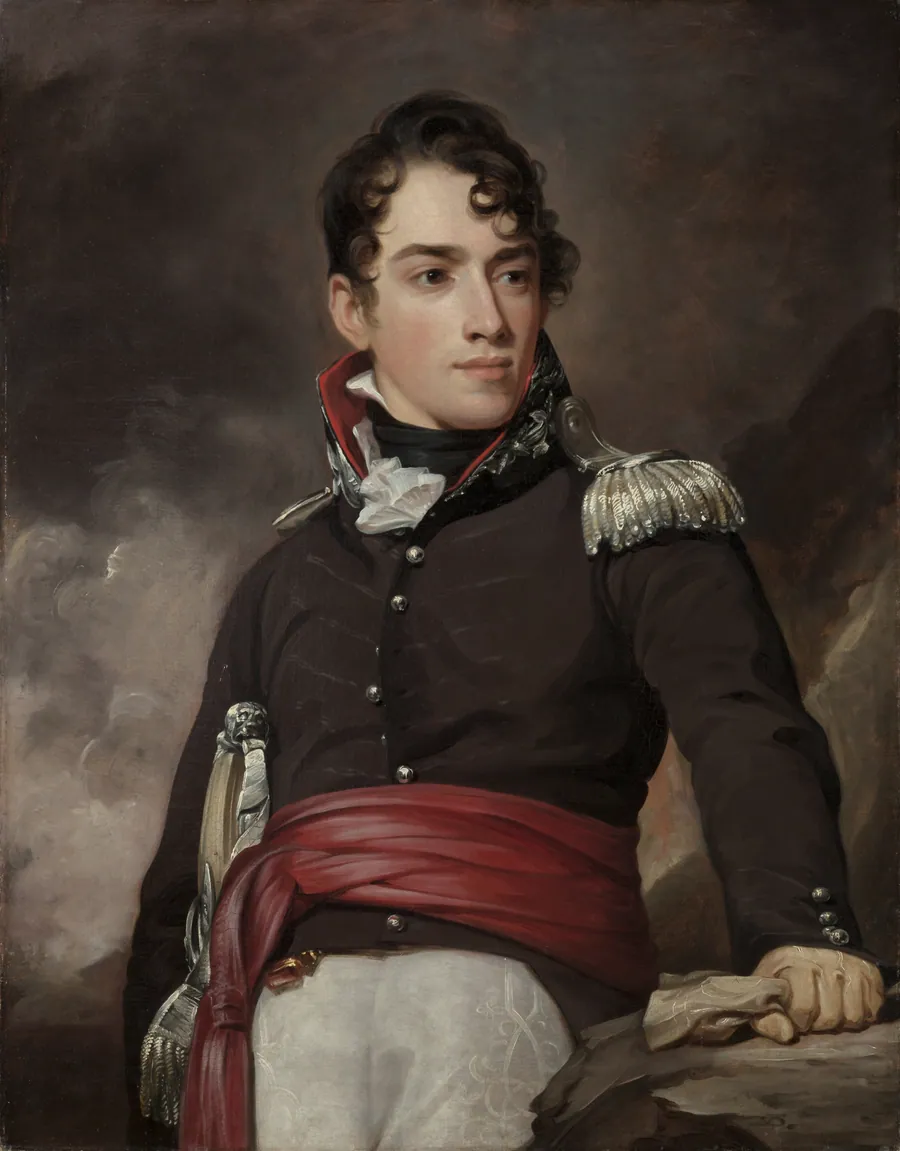 Portrait of Jean Terford David by Thomas Sully