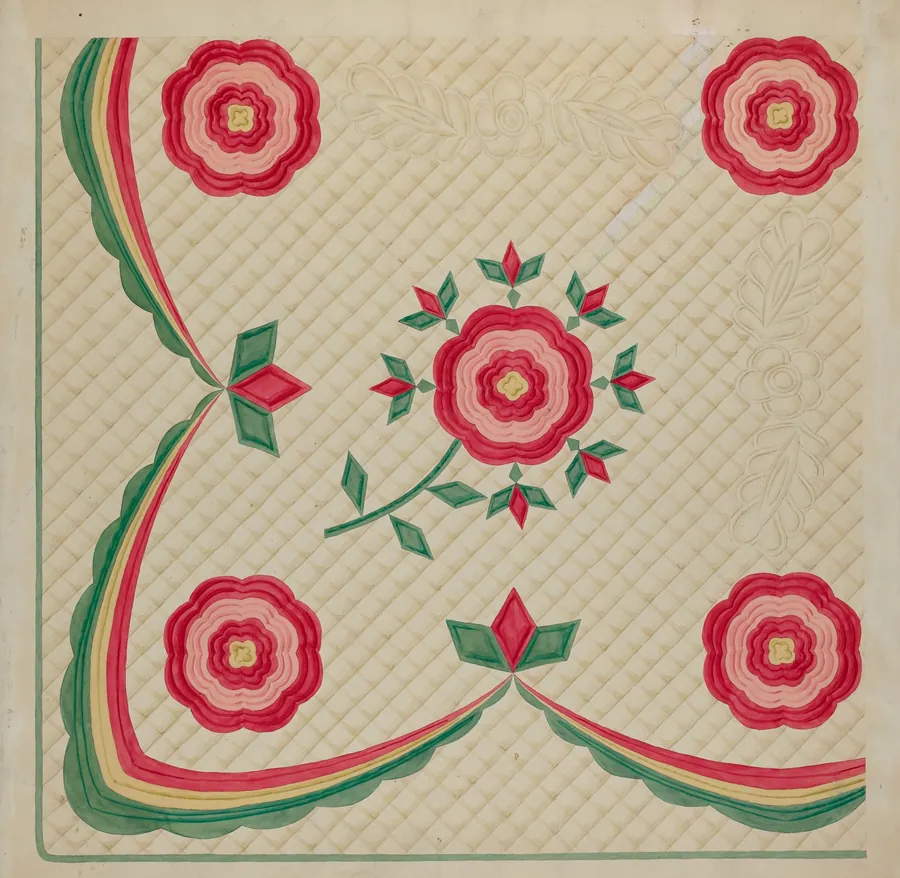 Applique Quilt by Dorothy Posten