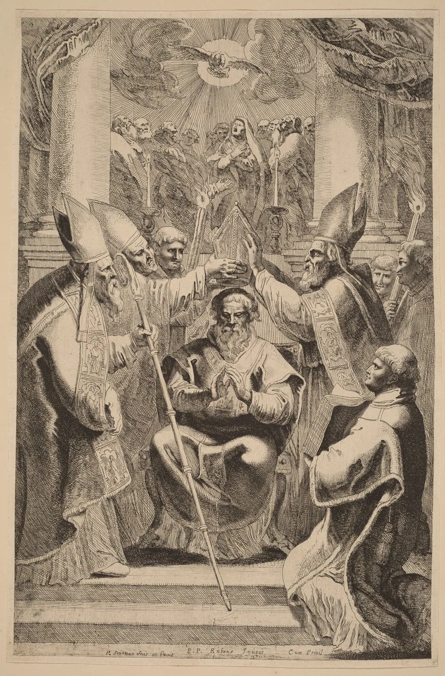 The Consecration of a Bishop by Pieter Claesz Soutman