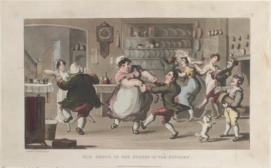 Quae Genus, in the Sports of the Kitchen by J. Diggens