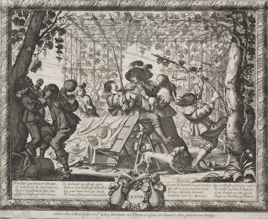 The Four Seasons: Autumn by Abraham Bosse