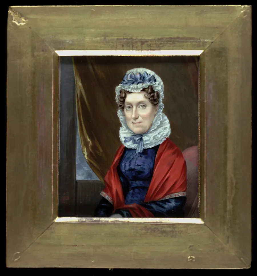 Mrs. Putnam Catlin (Mary "Polly" Sutton) by George Catlin, born Wilkes-Barre, PA 1796-died Jersey City, NJ 1872