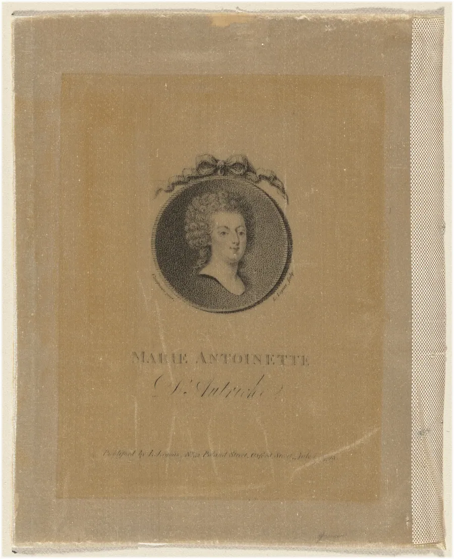 Marie Antoinette d'Autriche (Marie Antoinette of Austria) by Louis Legoux