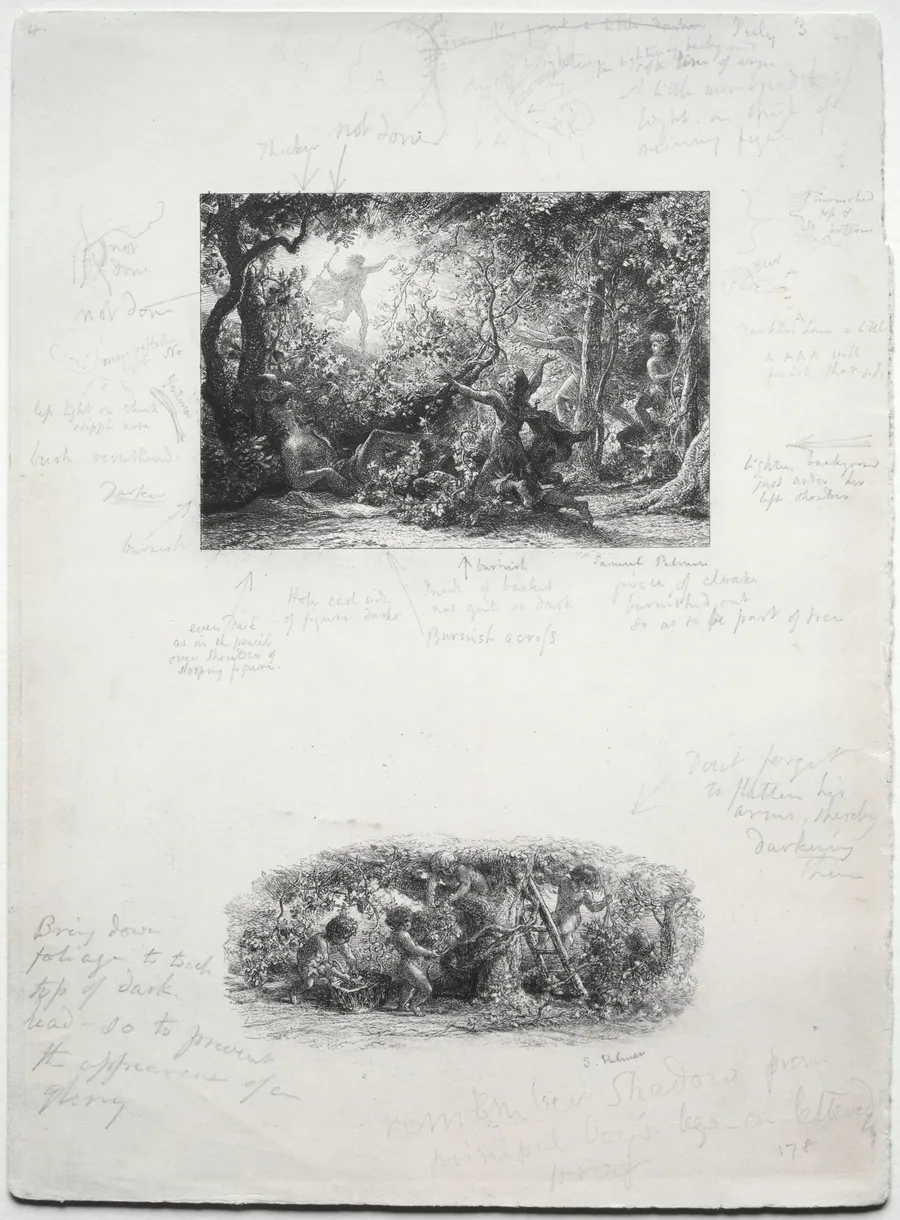 The Vine by Samuel Palmer
