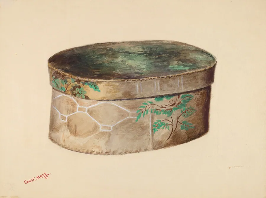 Small Hat Box by Charles Moss