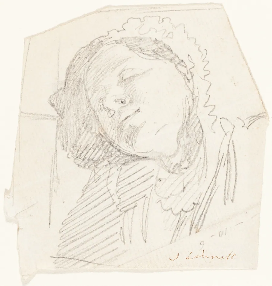 A Woman Resting by John Linnell