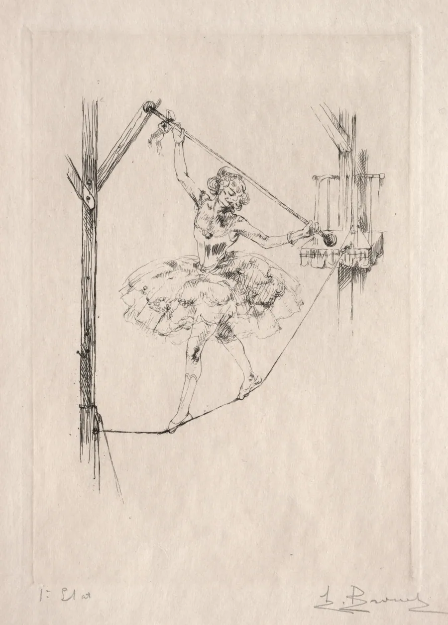 Tightrope Dancer by Auguste Brouet