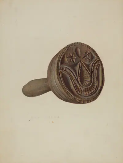 Pa. German Butter Mold