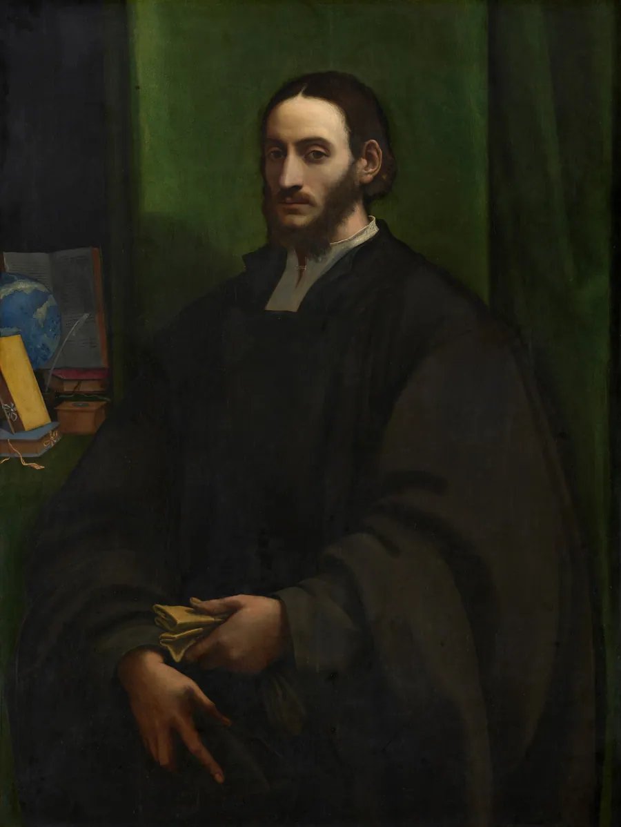 Portrait of a Humanist by Sebastiano del Piombo