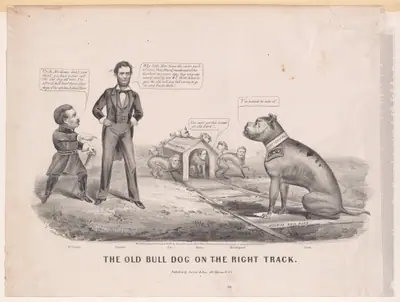 The Old Bull Dog on the Right Track