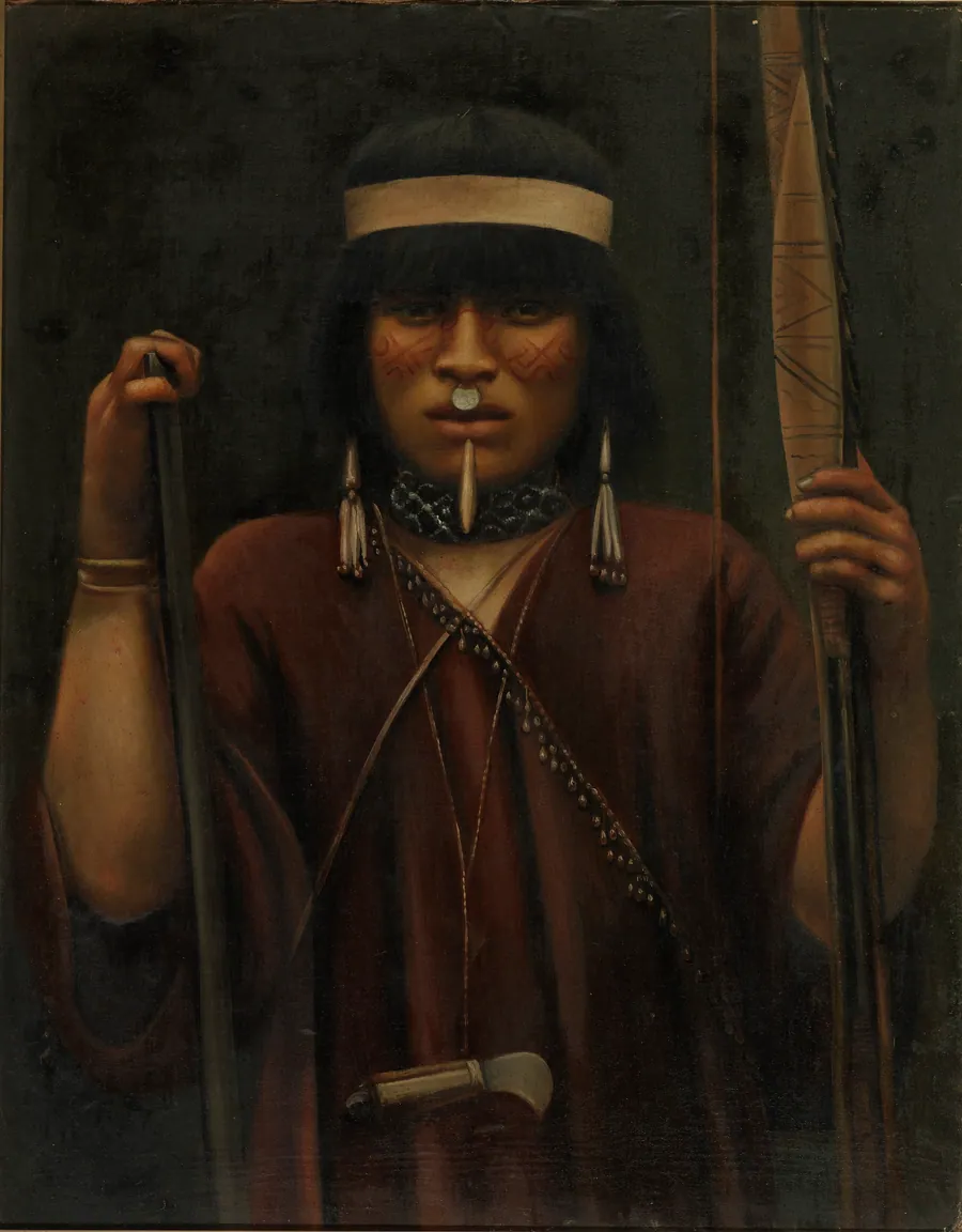 Cunivo Indian by Unidentified (South American?)