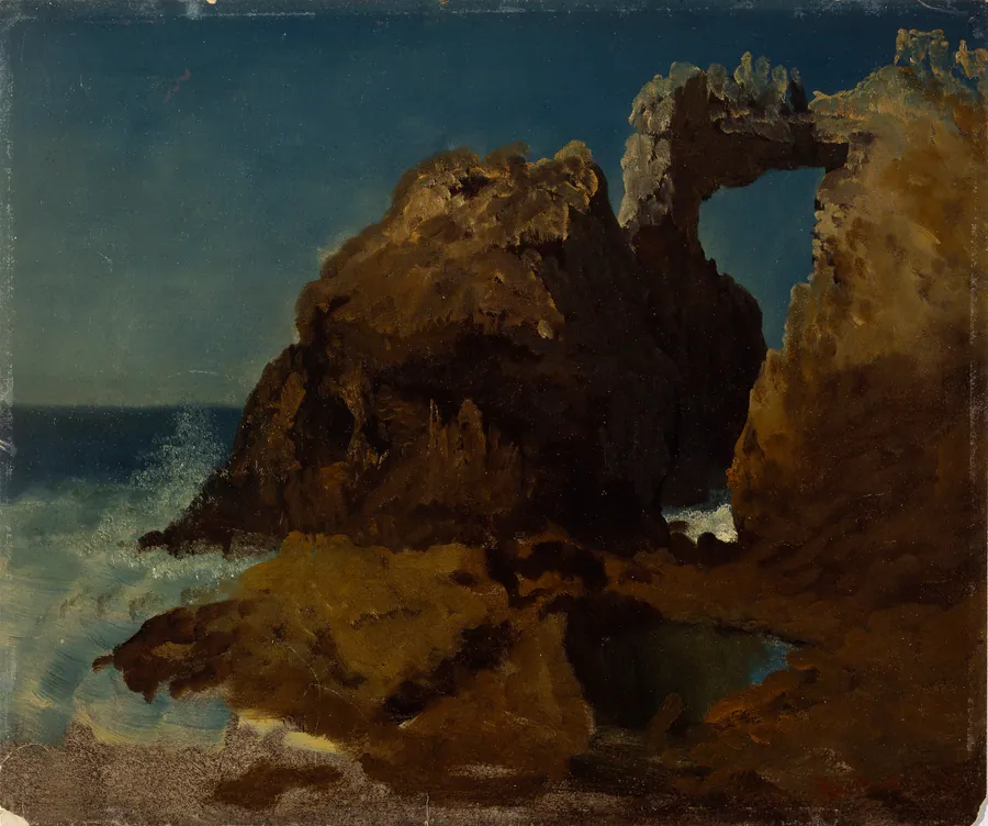 Farralones Islands, Pacific Ocean by Albert Bierstadt, American, b. Solingen, Germany, 1830–1902