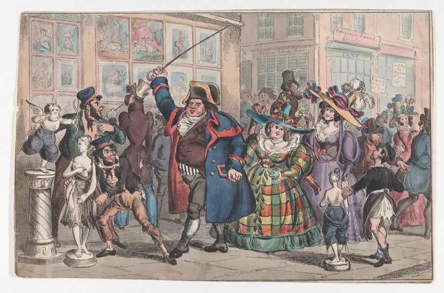 The March of Morality by William Heath ('Paul Pry')