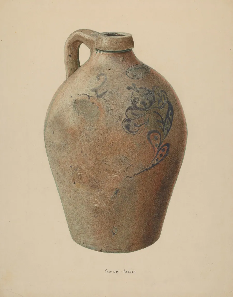 Molasses Jug by Samuel Faigin