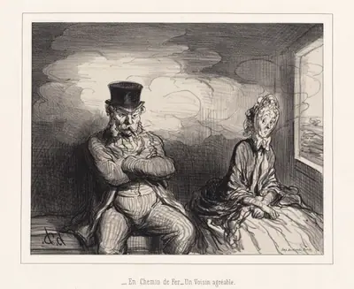 En Chemin de fer... un voisin agréable (On the Railroad: A Pleasant Neighbor)