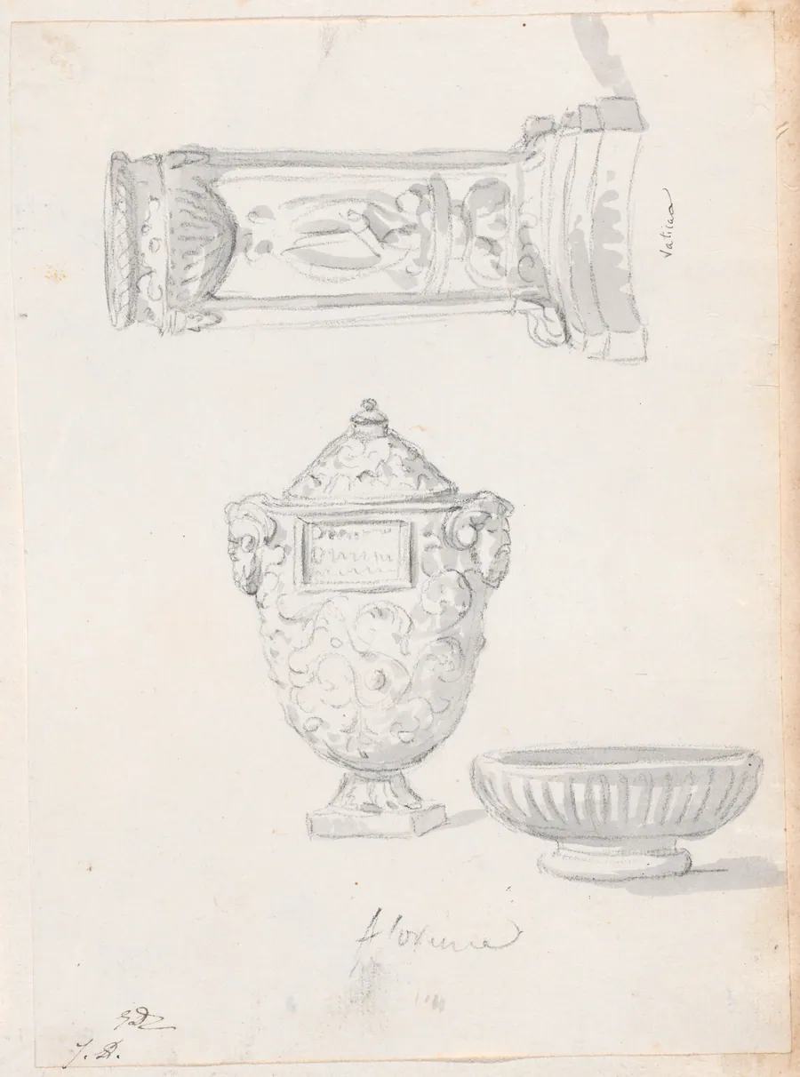 Decorative Details from Florence and the Vatican by Jacques-Louis David