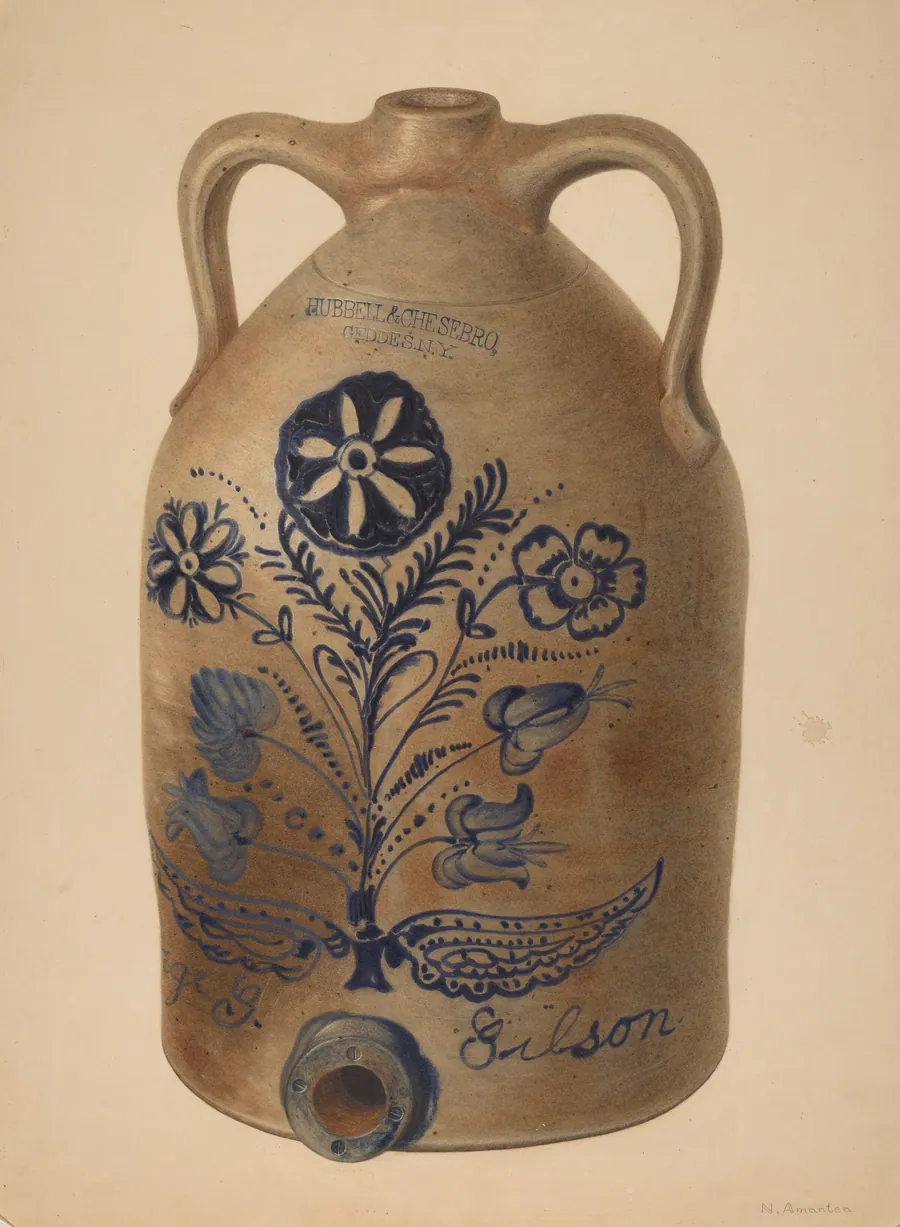 Water or Cider Jug by Nicholas Amantea