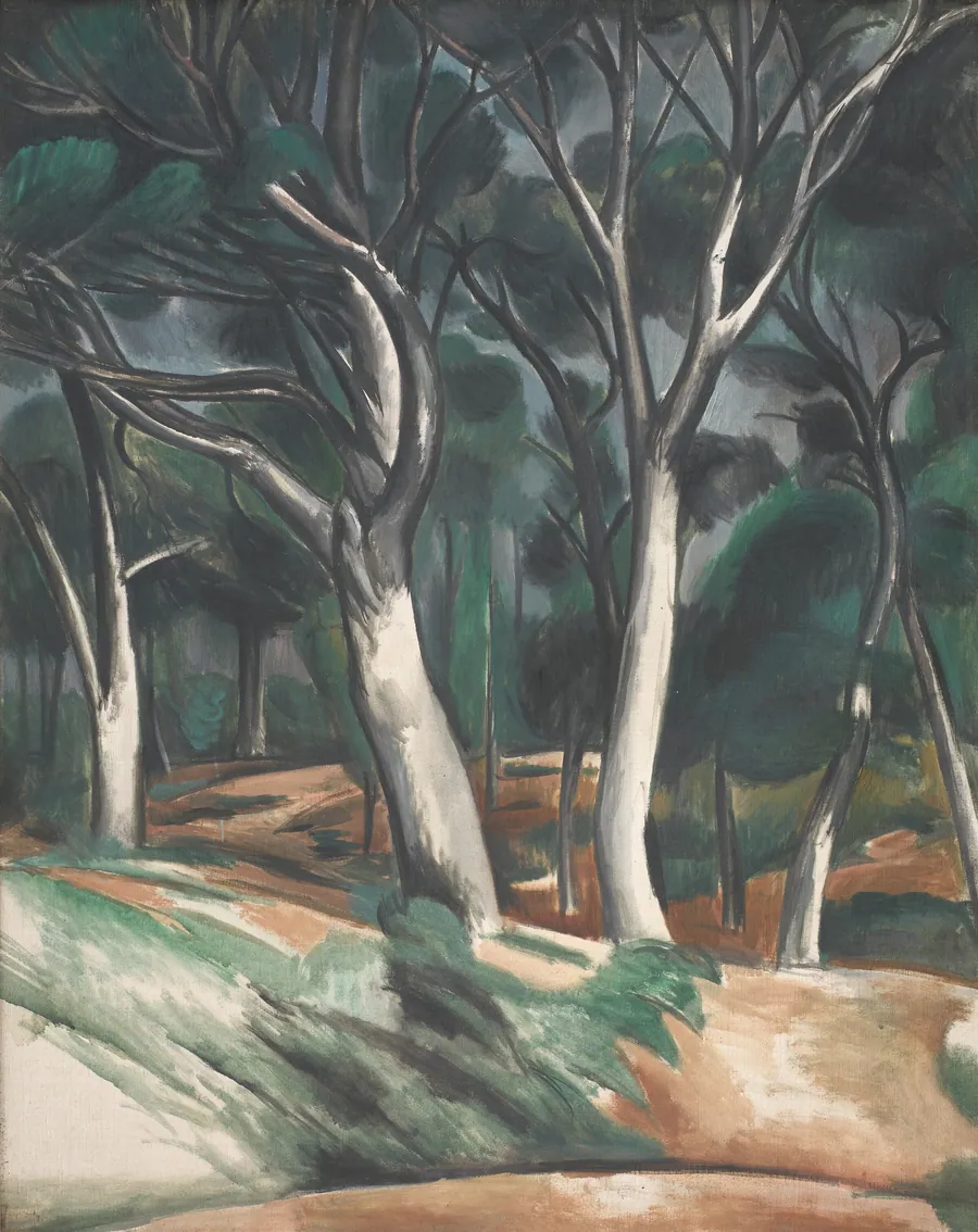Pinjeskov ved Sausset-les-Pins by André Derain