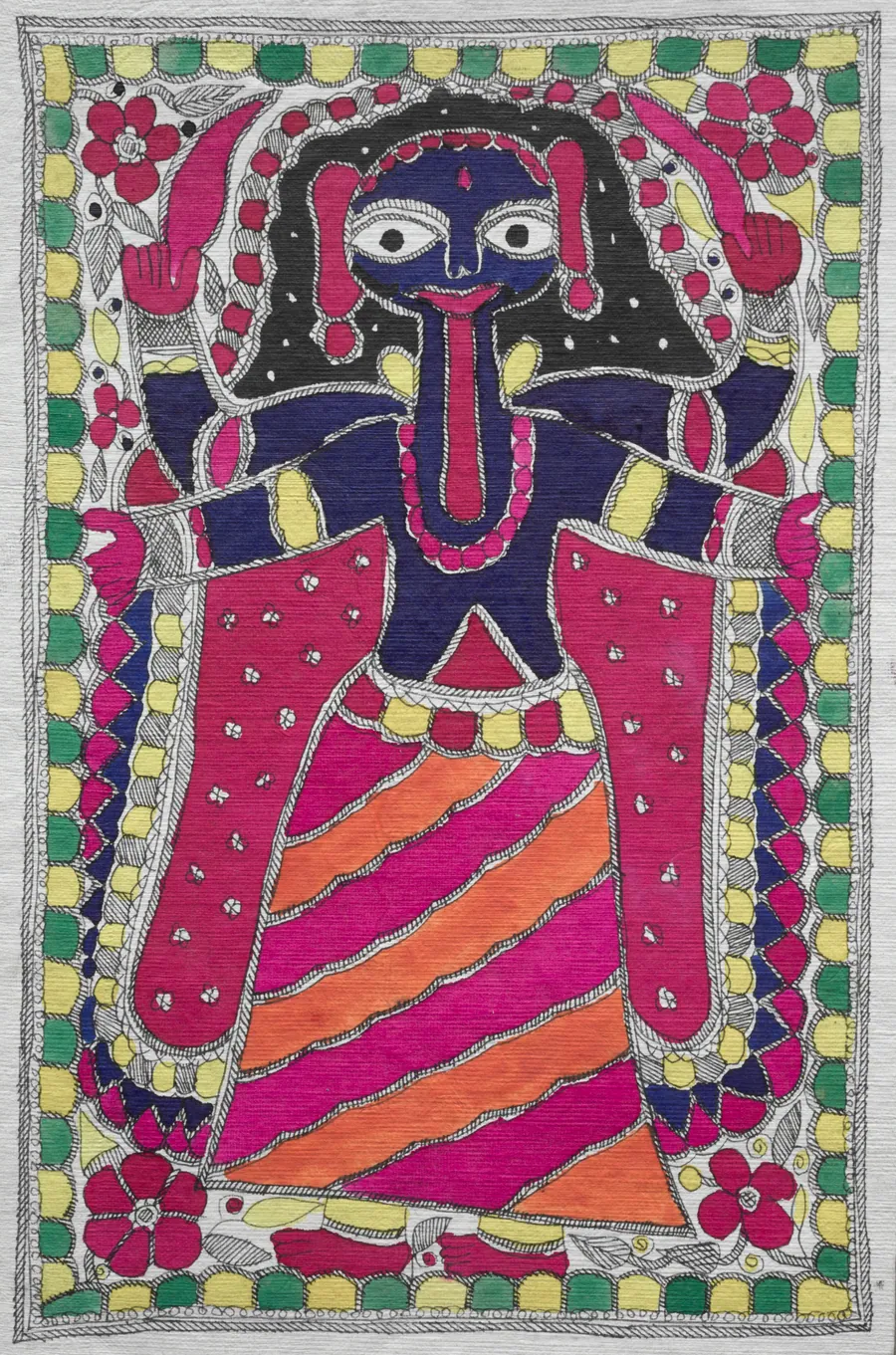 Devotional painting (female figure)