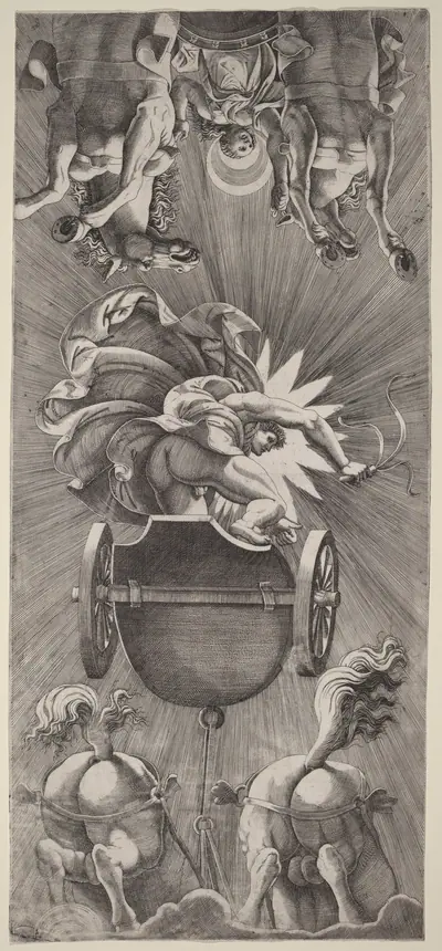 The Setting of the Sun with Chariots of Apollo and Diana