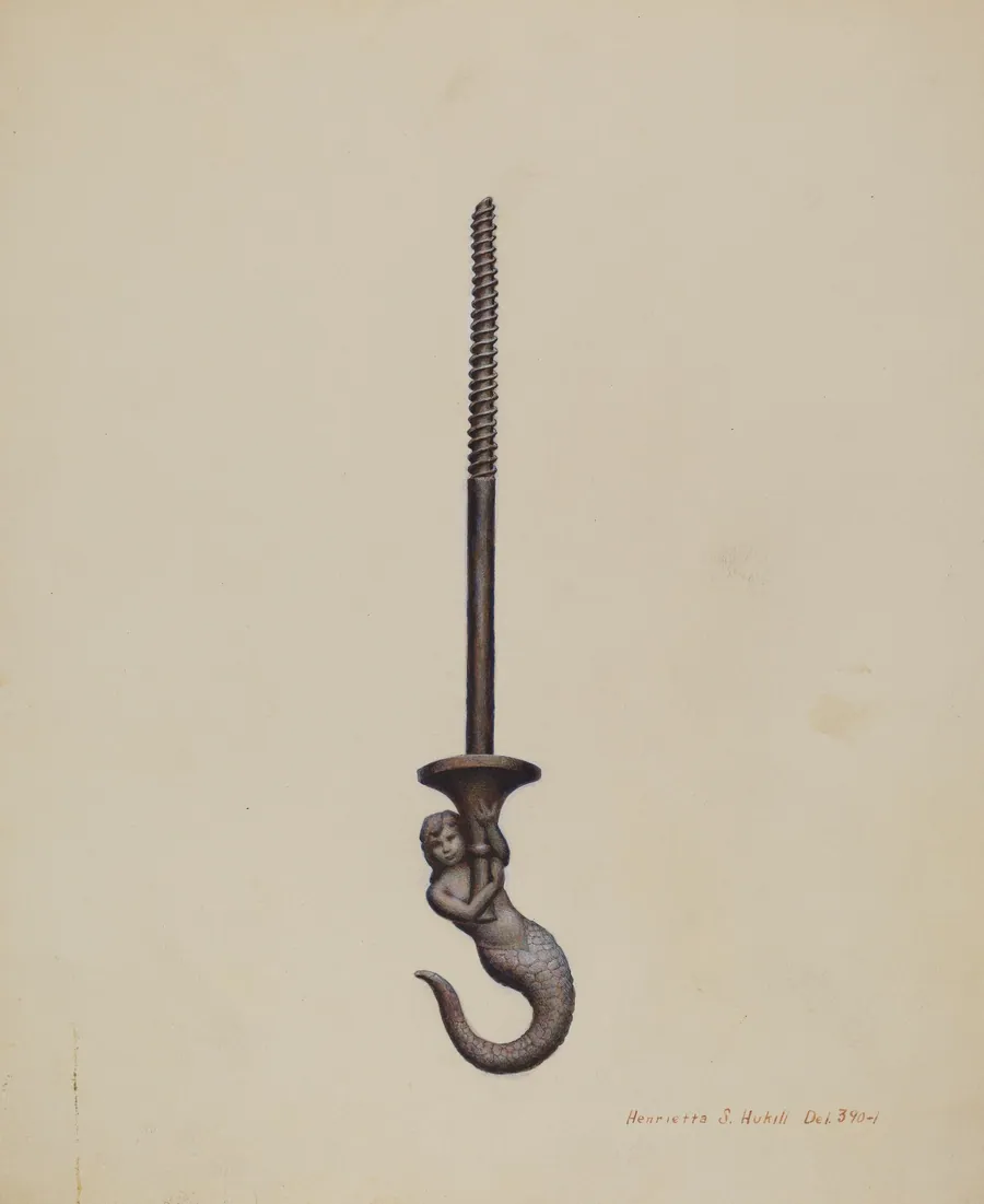Ceiling Hook by Henrietta S. Hukill