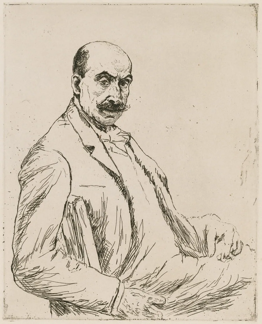 Self-Portrait by Max Liebermann
