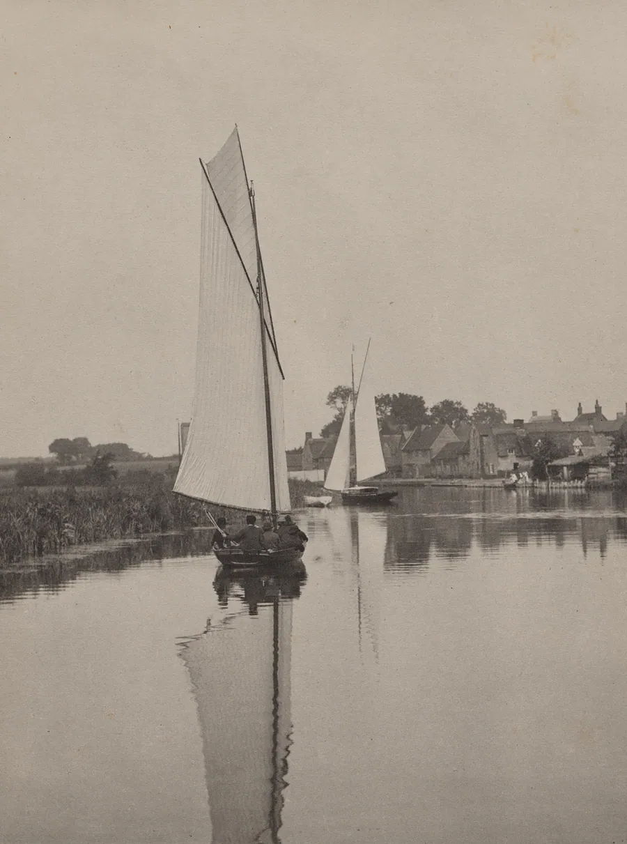 The Village of Horning by Peter Henry Emerson