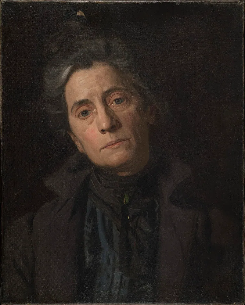 Portrait of Mrs. Thomas Eakins by Thomas Eakins, American, b. Philadelphia, Pennsylvania, 1844–1916