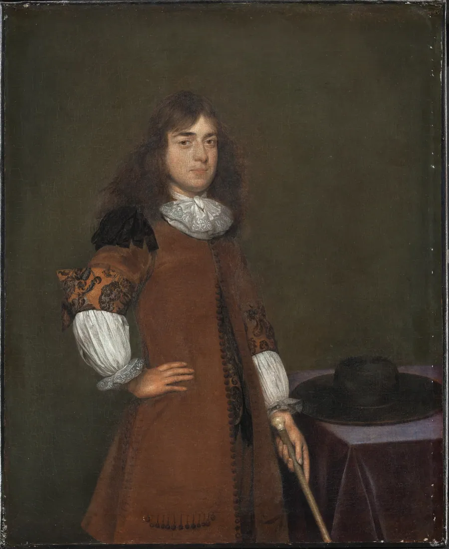 Mandsportræt by Gerard ter Borch